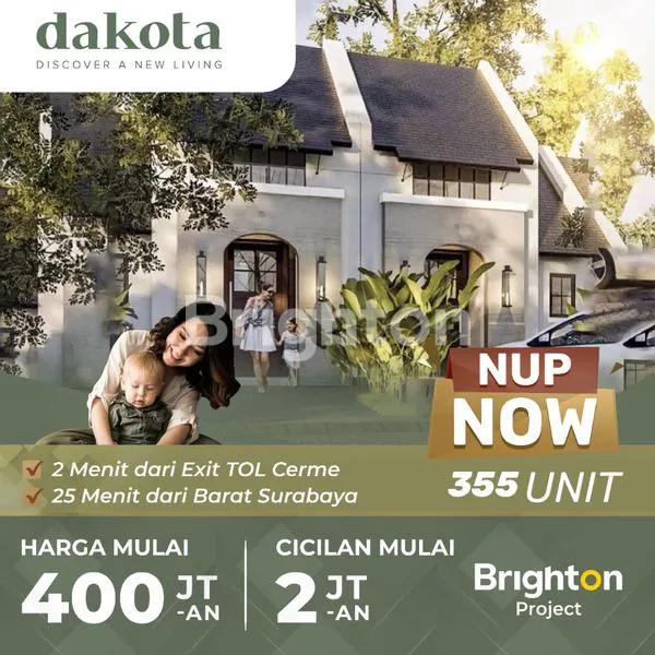 image RUMAH MINIMALIS DI CERME GRESIK 1 LANTAI HARGA MUAI 400JT-AN (1)