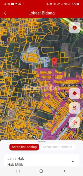 image DIJUAL 6 KAVLING TANAH SERTIFIKAT SHM DI KOTA CILEGON, BANTEN (3)