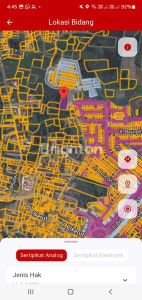 image DIJUAL 6 KAVLING TANAH SERTIFIKAT SHM DI KOTA CILEGON, BANTEN (5)