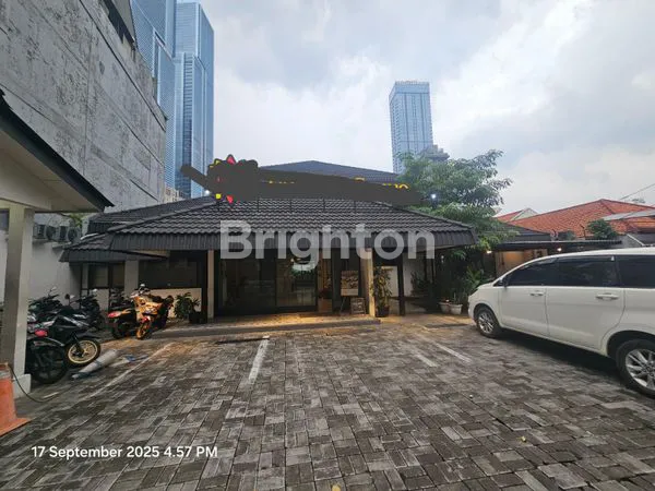RUMAH EX RESTO LUAS 708M² DI JL TELUK BETUNG, JAKPUS