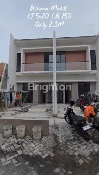 image RUMAH MINIMALIS 2 LANTAI LT 100 DI WISMA MUKTI (1)