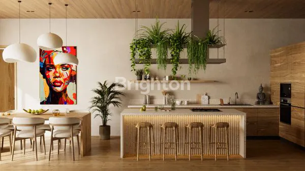 image VILLA 2 KAMAR TIDUR SATU LANTAI DI ATAS LAHAN 258 M² INI FULLY FURNISHED DAN SIAP OPERASIONAL (1)