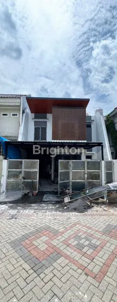 image RUMAH DHARMAHUSADA 2 LANTAI NEW GRESS MINIMALIS MODERN SIAP HUNI (1)