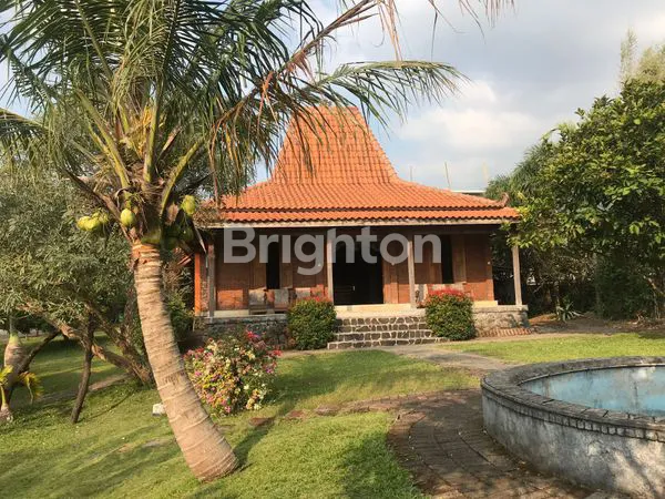 image VILLA TEMATIK JOGLO VIEW PEGUNUNGAN DAERAH PACET MOJOKERTO (6)