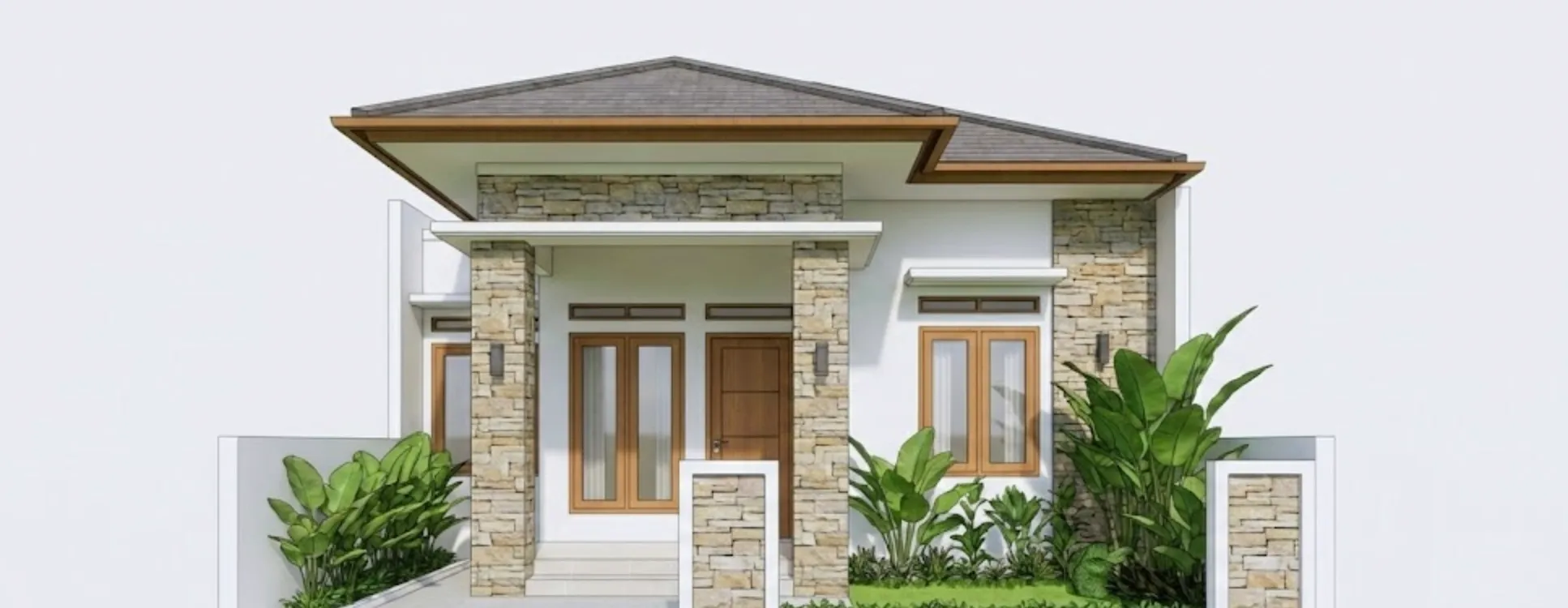 gambar rumah sederhana tapi cantik