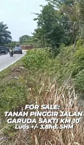 DIJUAL TANAH DI GARUDA SAKTI