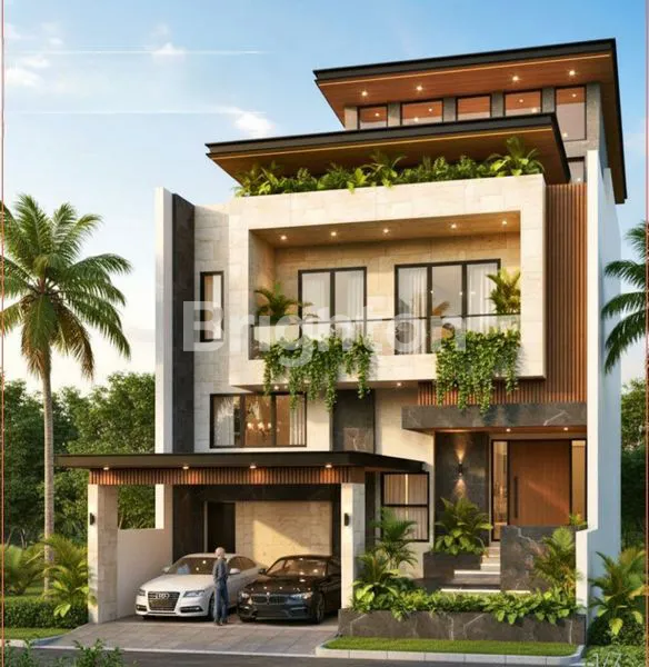 image RUMAH MEWAH 3 LANTAI DI CITRALAND DENGAN LIFT (1)