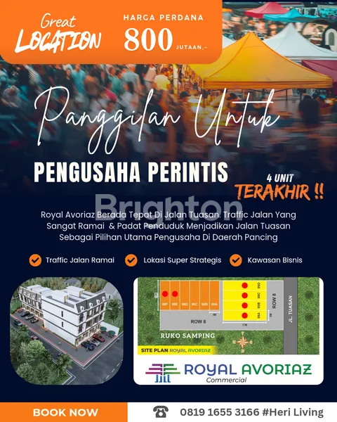 image ROYAL AVORIAZ COMMERCIAL, JL. TUASAN, PANCING. LANGKAH TEPAT WUJUDKAN BISNIS PERTAMA ANDA ! (1)