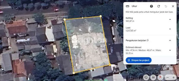 image DISEWAKAN TANAH STRATEGIS 1200M² CIATER BSD TANGERANG SELATAN  (3)
