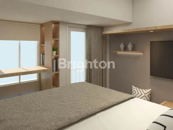 image APARTEMEN TOKYO RIVERSIDE STUDIO, FURNISHED LENGKAP, VIEW LAUT (4)