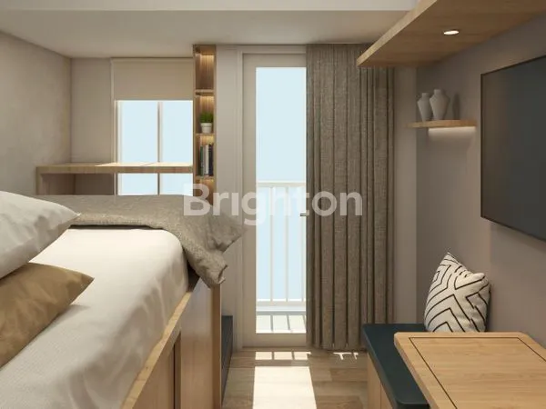 image APARTEMEN TOKYO RIVERSIDE STUDIO, FURNISHED LENGKAP, VIEW LAUT (6)