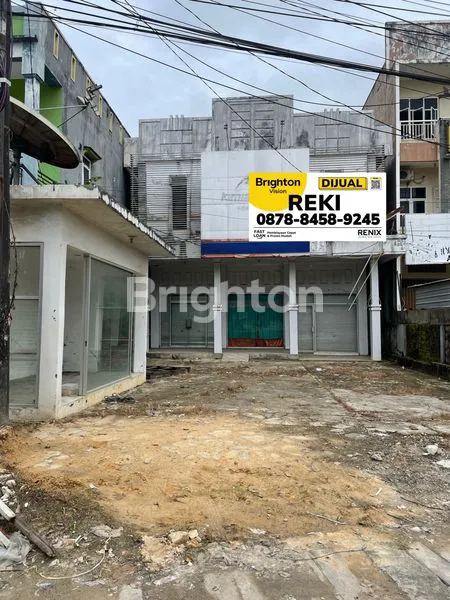 RUKO STRATEGIS PINGGIR JALAN RAYA ARAH BANDARA, AKSES KONTAINER – 2 LANTAI, HARGA NEGO
