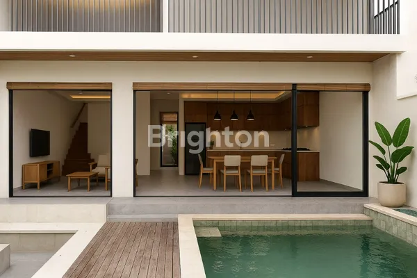 image VILLA BARU DENGAN PRIVATE POOL & SUNKEN SEATING AREA YANG NYAMAN DI SANUR (6)