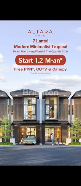 image RUMAH 2 LANTAI SHM DI CLUSTER ALTARA GRANDWISATA (4)