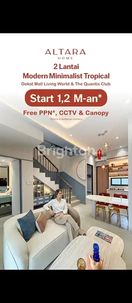 image RUMAH 2 LANTAI SHM DI CLUSTER ALTARA GRANDWISATA (3)