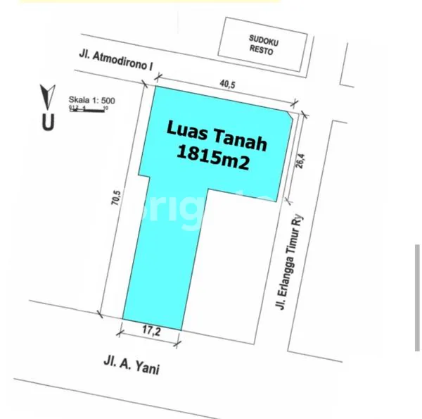 image RUMAH HITUNG TANAH LOKASI STRATEGIS DI SEGITIGA EMAS SEMARANG (2)