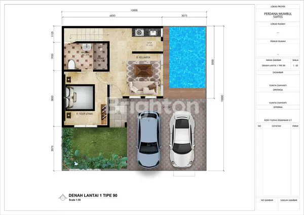 image HUNIAN MEWAH EXCLUSIVE LANTAI 2, 3KT, INSTALASI LISTRIK UNDERGROUND, ONE-WAY GATE SYSTEM DI ARTA LAND SUITE JIMBARAN  (8)