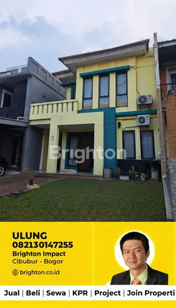 RUMAH 2 LANTAI, 3+1 KT DI ZONA VIVALDI BOGOR