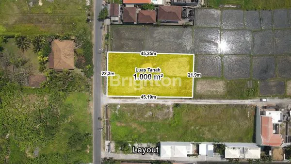 image LAND FOR SALE AT CEMAGI 10 ARE FOR INVESTMENET, ONLY 260 M FROM BEACH (5)