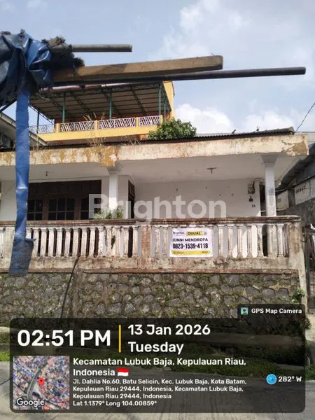 image RUMAH BESAR DEPAN JALAN UMUM  DI BALOI COCOK UNTUK RENOVASI BUAT INVESTASI (1)