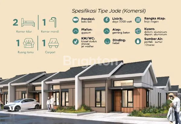 image RUMAH SHM 2KT SIAP HUNI DI PARUNG PANJANG BOGOR (2)