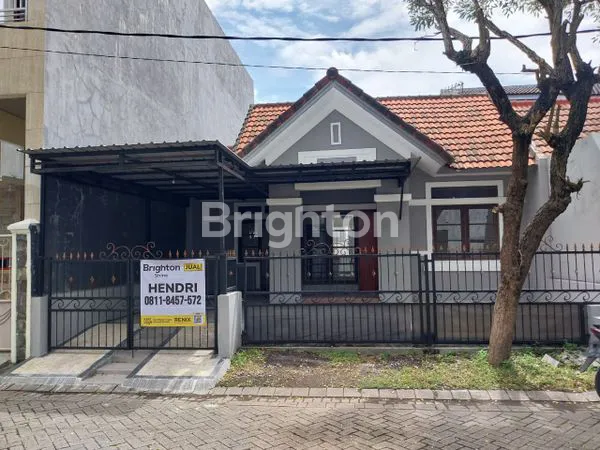 RUMAH SIAP HUNI DI CITRA HARMONI TROSOBO SIDOARJO LT 135 0- DEKAT TOL HARGA NEGO
