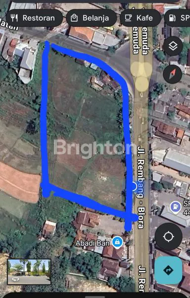 image TANAH KAVLING STRATEGIS 5000M² DI REMBANG, DEPAN JALAN RAYA & SPBU (6)