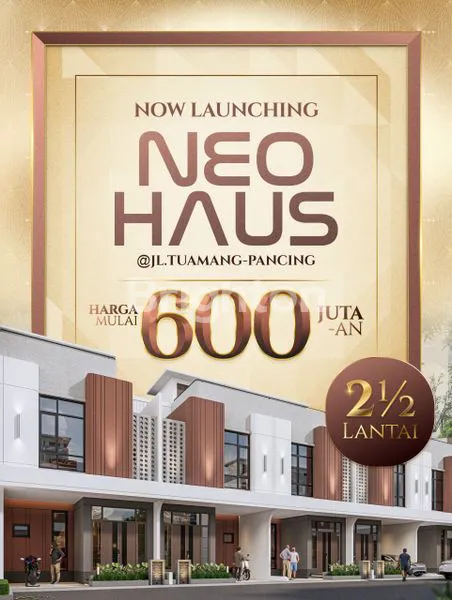 image HARGA 600 JUTA, SHM, KOMPLEK NEO HAUS DI WILAYAH PANCING, HANYA 26 UNIT (1)