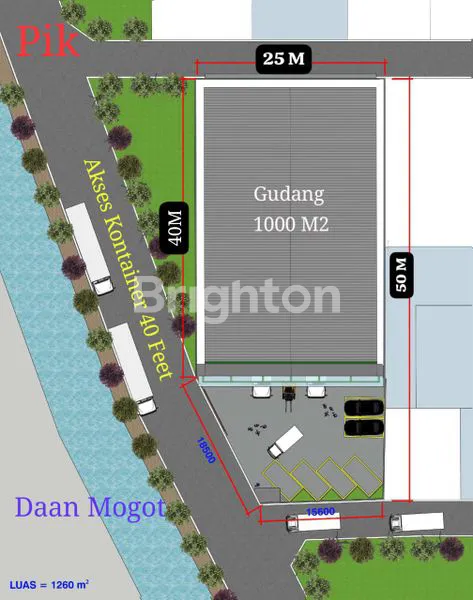 JUAL CEPAT BRANI JUAL RUGI BANGET NJOP 16JT/METER DI JUAL 10,8JT/METER KAPUK KEC CENGKARENG JAKARTA BARAT LUAS TANAH 1260 M2 SERTIFIKAT JELAS ON HAND ROW JALAN LEBAR BIASA BUAT PARKIR KONTAINER SANGAT COCOK BUAT USAHA GUDANG DLL