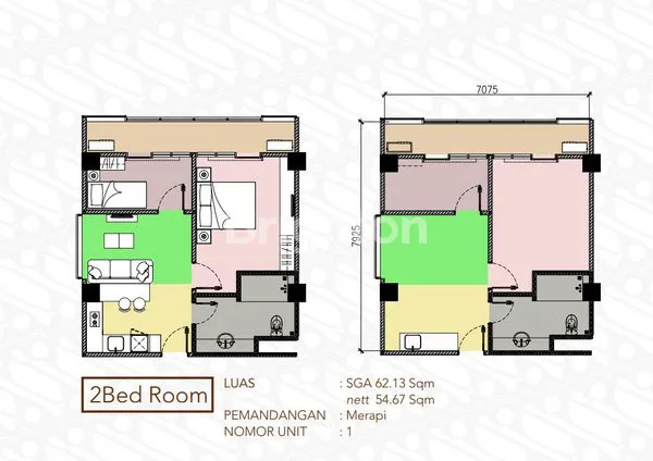 image PATRALAND AMARTA APARTMENT YOGYAKARTA UNIT 1801 CORNER (2)
