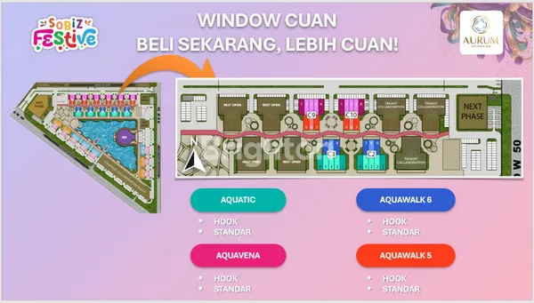 image DIJUAL RUKO BARU STRATEGIS DI AURUM BENGKONG (2)