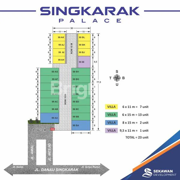 image JUAL RUKO 2,5 LANTAI \" SINGKARAK PALACE (2)