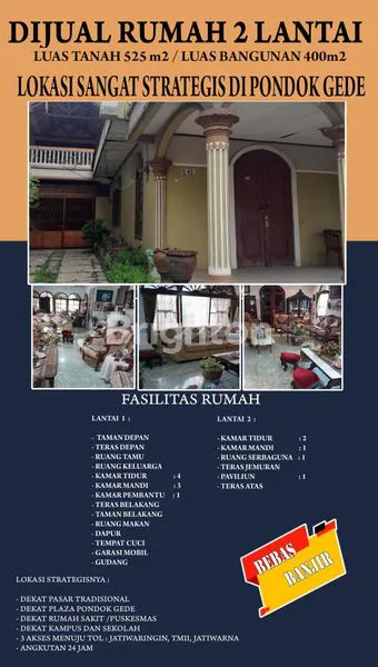 image DIJUAL RUMAH DI PONDOK GEDE, JAKARTA TIMUR (2)