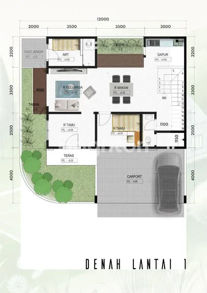 image RUMAH STRATEGIS NYAMAN, TENANG DAN ASRI DI BSD (6)
