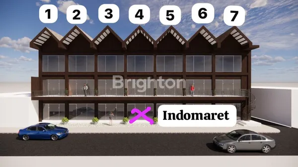 image RUKO MODERN 3 LANTAI, LOKASI BISNIS TERBAIK CANGGU (1)