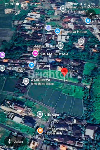 image TANAH 250M2 LINGKUNGAN VILLA BUDUK,CANGGU (1)