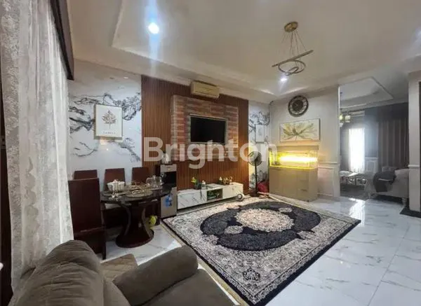 image RUMAH MEWAH 2 LANTAI DI ISLAMIC VILLAGE, KOLAM RENANG PRIBADI (4)