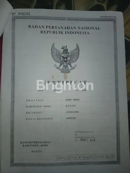 image TANAH DI JUAL BESRTA POHON DURIAN (3)