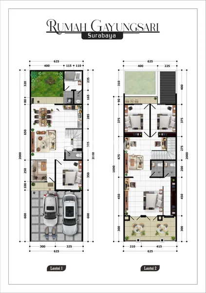 image GAYUNGSARI SURABAYA SELATAN 2LT PREMIUM LOCATION TERBATAS HANYA 6 UNIT (3)