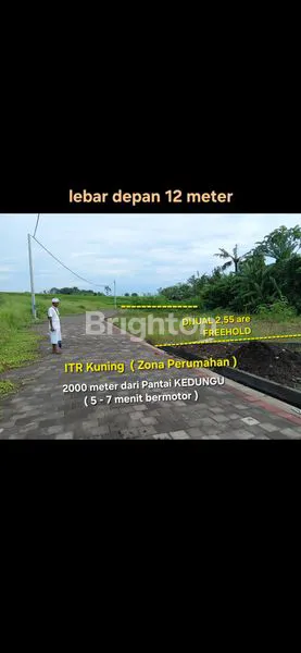 image TANAH DIJUAL SHM 255 M² ZONA PERUMAHAN DEKAT PANTAI KEDUNGU TABANAN BALI (5)