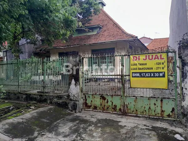 image RARE ITEM! HITUNG TANAH 529 M² | LEBAR 17,6 M | JL. JAKSA AGUNG SUPRAPTO – PUSAT SURABAYA (1)