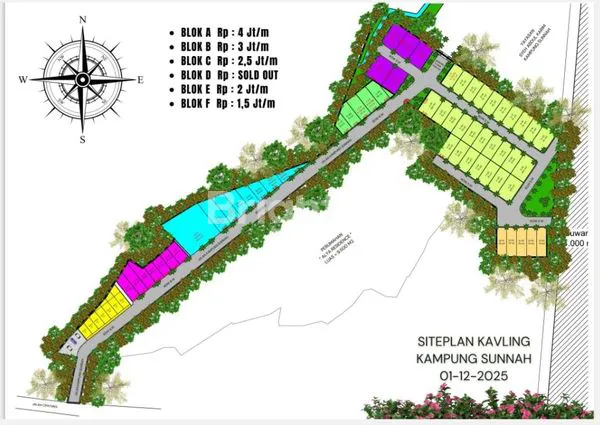 image FOR SALE TANAH KAVLING STRATEGIS CIKARET DEKAT FASILITAS UMUM HARGA TERJANGKAU DI BOGOR (2)