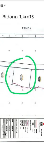 image DIJUAL SEBIDANG TANAH STRATEGIS KILO 13 ARAH PULAU BALANG (2)