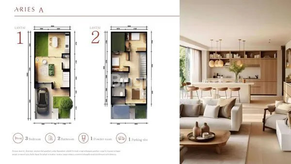 image RUMAH BARU 2 LANTAI NEW CLUSTER TAMAN ARIES (3)