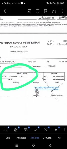 image TAMAN SARI BINTARO MANSION - APARTMENT STUDIO 25 M2 (8)