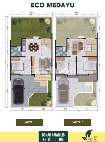 image RUMAH 2 LANTAI SURABAYA TIMUR LOKASI STRATEGIS DEKAT RUNGKUT GUNUNG ANYAR MEDOKAN PENJARINGAN (1)