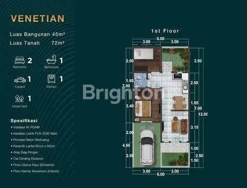 image RUMAH SIAP HUNI DI PERUMAHAN  SUNLIKE CITY -TJ. MORAWA (2)