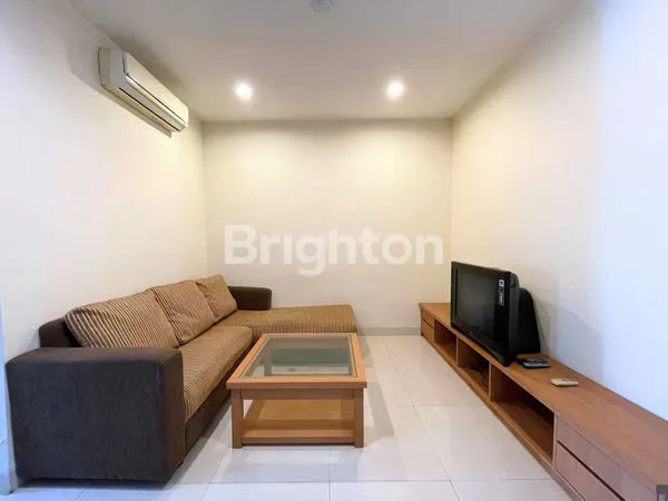 UNIT 1BR LANTAI 26, FURNISHED LENGKAP & VIEW STRATEGIS