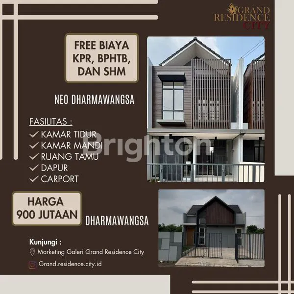 image RUMAH SIAP HUNI DI GRAND RESIDENCE CITY NEO DARMAWANGSA (1)