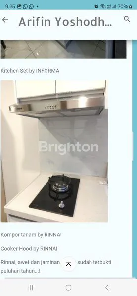 image STUDIO CANTIK FULL FURNISH DI APARTEMEN SKY HOUSE ALAM SUTERA TANGERANG  (2)